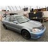 Image 10 : 0C --  1999 HONDA CIVIC, BLUE, 183411 KM "NO RESERVE" CHARITY