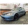 Image 1 : 0C --  1999 HONDA CIVIC, BLUE, 183411 KM "NO RESERVE" CHARITY