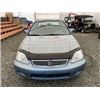 Image 7 : 0C --  1999 HONDA CIVIC, BLUE, 183411 KM "NO RESERVE" CHARITY