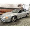 Image 1 : 0F --  2001 CHEVROLET MONTE CARLO SS, , 178690 KM