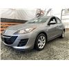 Image 2 : 0A --  2010 MAZDA 3 I , Silver, 94051 KM  "NO RESERVE" CHARITY