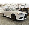 Image 8 : 0D --  2011 MITSUBISHI LANCER RALLIART  AWD , White, 180824 KM