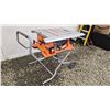 Image 7 : 301 -- RIDGID 10 -inch Pro Jobsite Table Saw with Stand