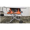 Image 9 : 301 -- RIDGID 10 -inch Pro Jobsite Table Saw with Stand