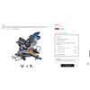 Image 4 : 306 -- Mastercraft 15 Amp Single-Bevel Sliding Compound Mitre Saw with Laser, 10-in