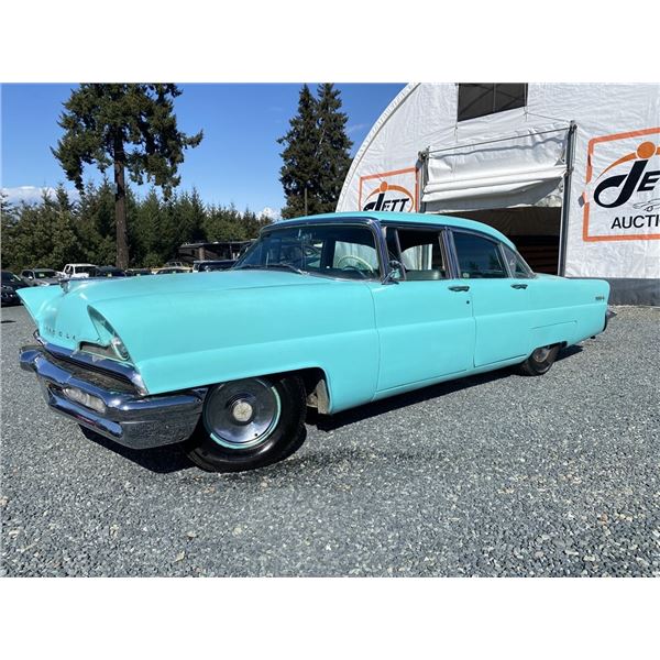 0ZA --  1956 LINCOLN PREMIERE, Blue, 78106 MILES TMU
