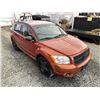 Image 10 : A12L --  2008 DODGE CALIBER R/T AWD, Orange, 132117 KM