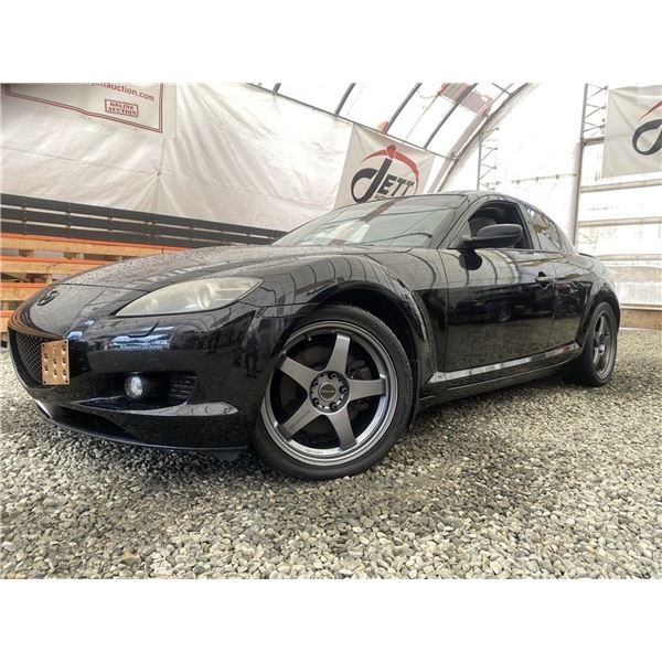 B3 --  2007 MAZDA RX8 , Black, 154041 KM