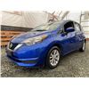 Image 2 : C6I --  2017 NISSAN VERSA NOTE S, Blue, 154897 KM