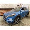 Image 3 : C6L --  2017 HYUNDAI TUCSON LIMITED AWD, Blue, 166538 KMS