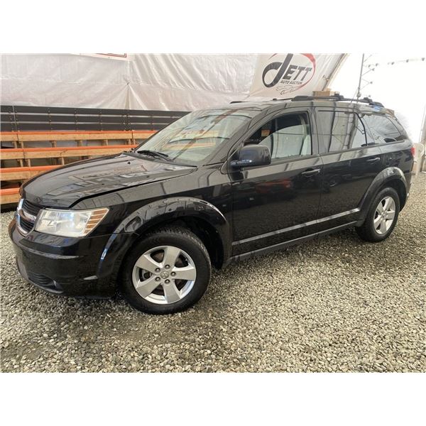 C6C --  2010 DODGE JOURNEY SXT, Black, 144425 KM