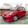 Image 1 : D2-- 2007 HONDA FIT, RED, 220,667KMS