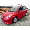 Image 3 : D2-- 2007 HONDA FIT, RED, 220,667KMS