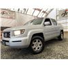 Image 1 : E4 --  2008 HONDA RIDGELINE RTS PICKUP, Silver, 112191 MILES