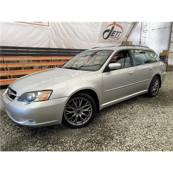 A12 --  2005 SUBARU LEGACY 2.5I LIMITED AWD, Grey, 236694 KM