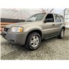 Image 2 : 0Q --  2001 FORD ESCAPE XLT 4X4 , Silver, 54149 KM  "NO RESERVE" CHARITY