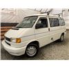 Image 1 : 0ZF --  1992 VW EUROVAN CV CAMPER, White, 427938 KM  "NO RESERVE"