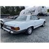 Image 14 : 0ZG --  1974 MERCEDES 450SL CONVERTIBLE, White, 120089 MILES
