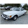 Image 2 : 0ZG --  1974 MERCEDES 450SL CONVERTIBLE, White, 120089 MILES