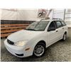 Image 1 : 0S --  2005 FORD FOCUS ZXW, White, 147101 KM, "No Reserve"  Charity