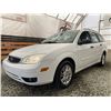 Image 2 : 0S --  2005 FORD FOCUS ZXW, White, 147101 KM, "No Reserve"  Charity