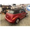 Image 16 : C1 --  2005 CHRYLSER PT CRUISER TOURING CONVERTIBLE, Red, 152341 KM