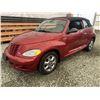 Image 3 : C1 --  2005 CHRYLSER PT CRUISER TOURING CONVERTIBLE, Red, 152341 KM