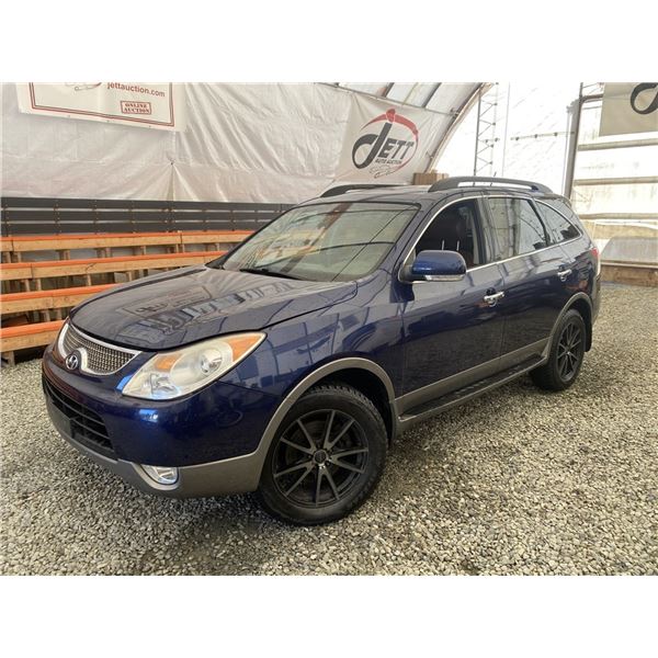 E1 --  2008 HYUNDAI VERACRUZ GLS AWD, Blue, 280,022 KM