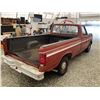 Image 16 : 0ZK --  1985 FORD F150 , Red, 127,834 KM "NO RESERVE"