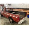 Image 22 : 0ZK --  1985 FORD F150 , Red, 127,834 KM "NO RESERVE"