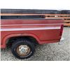 Image 25 : 0ZK --  1985 FORD F150 , Red, 127,834 KM "NO RESERVE"