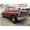 Image 8 : 0ZK --  1985 FORD F150 , Red, 127,834 KM "NO RESERVE"