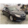 Image 9 : C6 --  2011 CHEVROLET CRUZE LS, Black, 128093