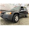 Image 2 : A1 --  2003 FORD ESCAPE XLS AWD , Black, 270717 KM  "NO RESERVE"
