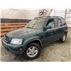 Image 1 : A12F --  2001 HONDA CR-V AWD, Green, 199200 MILES