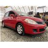 Image 8 : A12K --  2008 NISSAN VERSA S, Red, 187546 KM