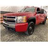 Image 2 : F3 --  2009 CHEVROLET SILVERADO HYBRID CREW CAB 4X4, Red, 231096 KM