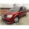 Image 2 : E3 --  2011 DODGE GRAND CARAVAN, Red, 216,912 KM