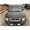 Image 7 : D5 --  2003 HONDA ELEMINT EX, Black, 253004 KM