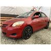 Image 2 : A12J --  2007 TOYOTA YARIS , Red, 288895 KM