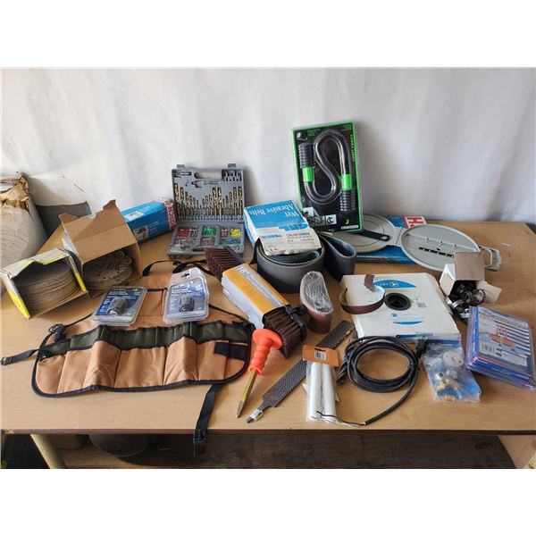 Lot of Shop Tools Inc Various Sand Paper