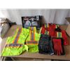 Image 1 : Lot of Safety Vests and More