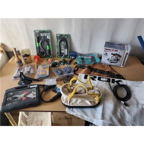 Lot of Shop Tools Inc King Canada Circular saw