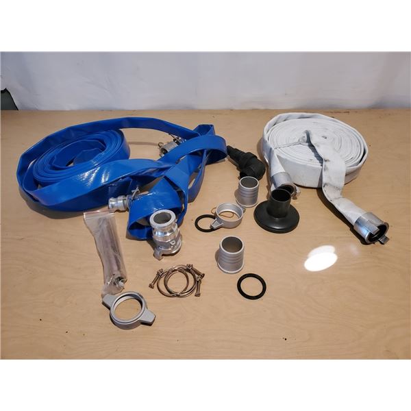 2 Water Pump Hoses and Connections