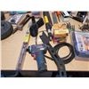 Image 6 : Lot of Shop Tools - Bosh Drill, Roll/Sandpaper, Xtream Seat