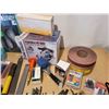 Image 8 : Lot of Shop Tools - Bosh Drill, Roll/Sandpaper, Xtream Seat