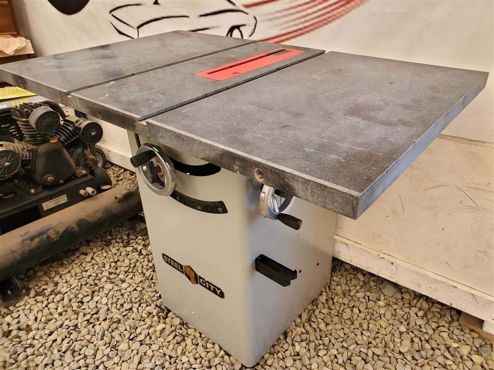 Steel City 10" Granite Top Table Saw