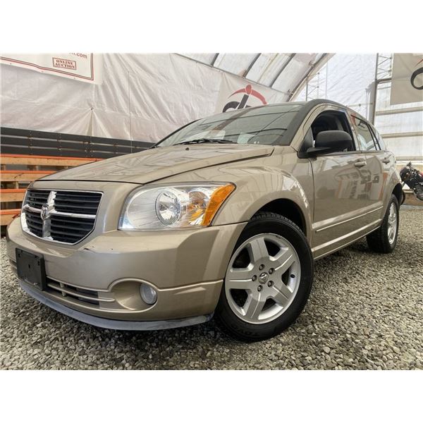 A12D --  2009 DODGE CALBER SXT , Gold, 236844 KM