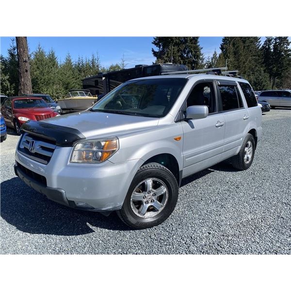 A12F --  2006 HONDA PILOT EX AWD, Grey, 240824 KM