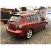 Image 15 : A12M --  2006 MAZDA 3 , Red, 206396 KM
